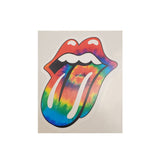 Tie Dye Mouth Sticker - Denny's
