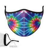 Classic Tye Dye Adult Mask - Denny's
