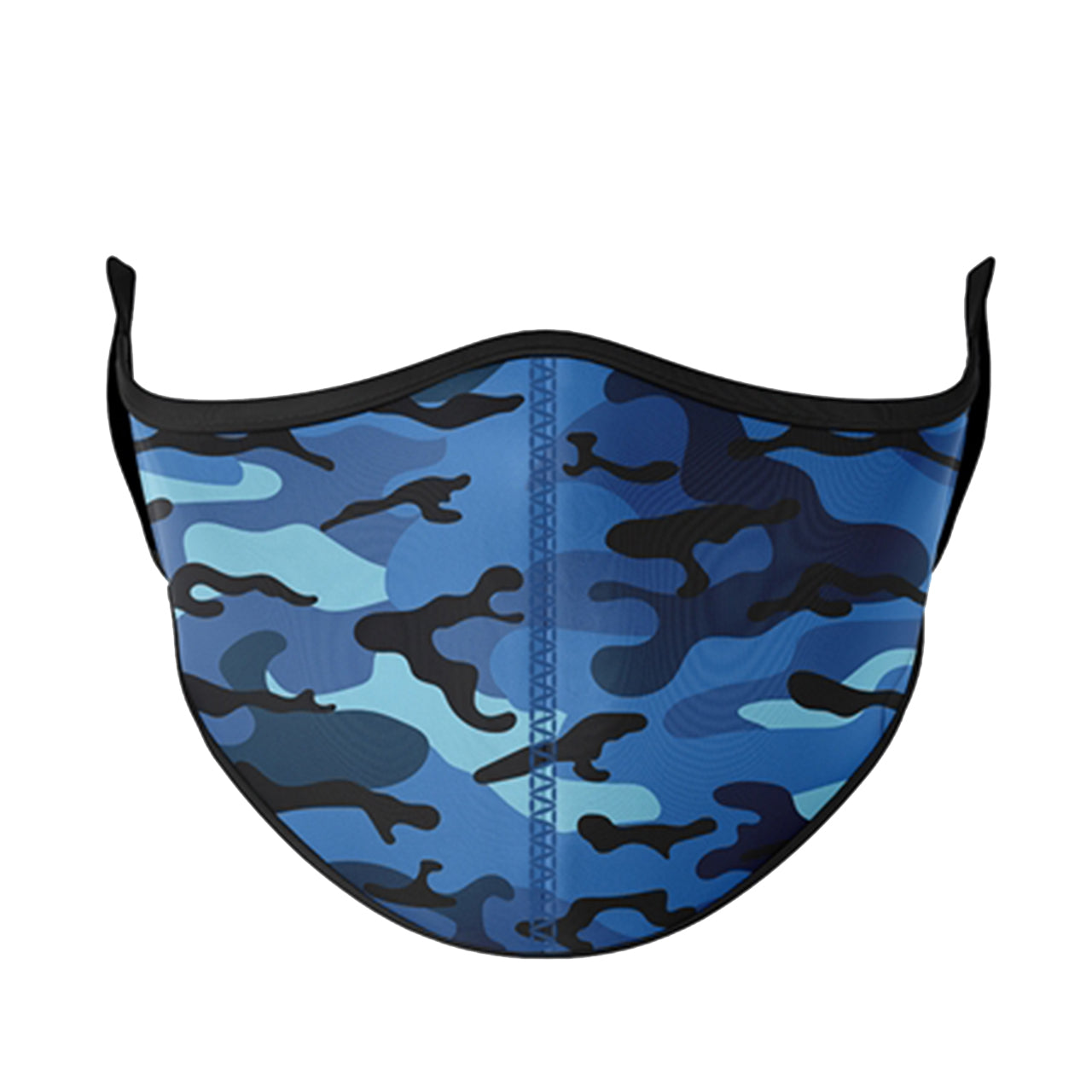 Blue Camo Mask- Tween - Denny's