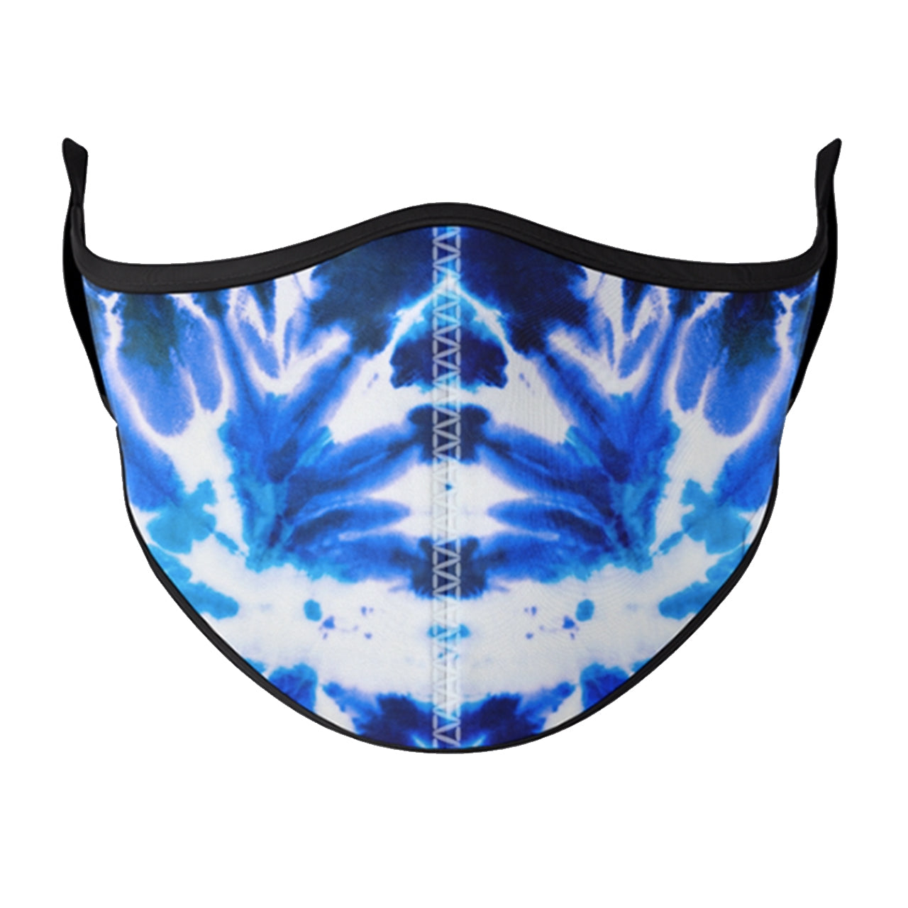 Adult Blue Tie Dye Mask - Denny's