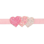 Triple Heart Glitter Headband - Toddler & 4-6x Size - Denny's
