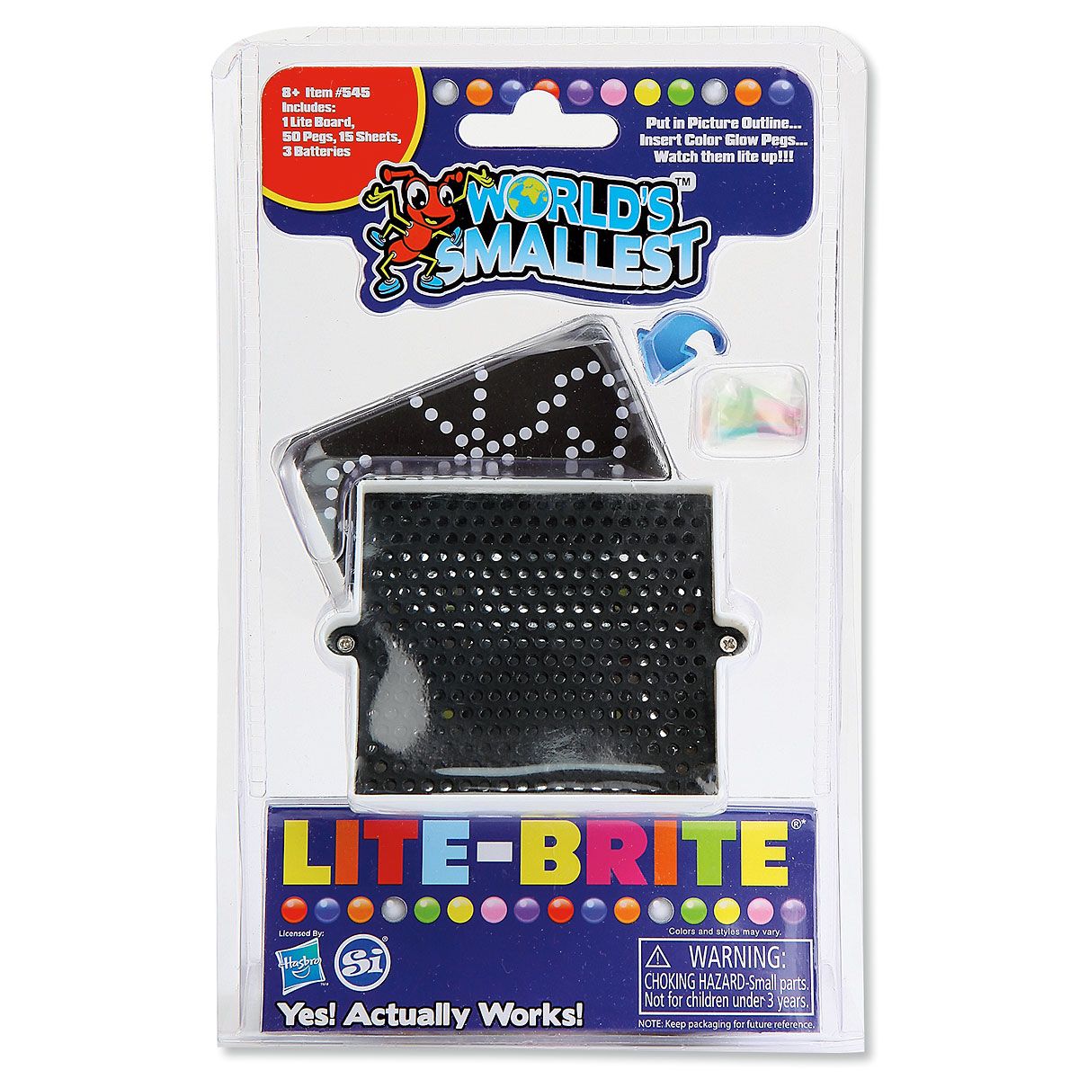 Worlds Smallest Lite Brite - Denny's
