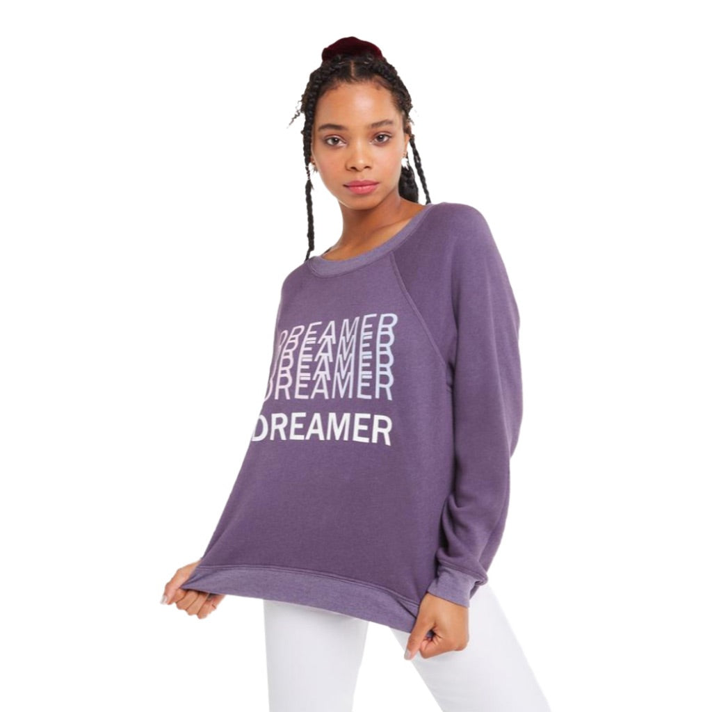 Dreamer Sherpa Fleece Sweatshirt - Denny's