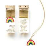 Rainbow Necklace in Bottle - Denny's
