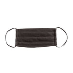 Solid Dark Grey Re-usable Face Mask - Denny's