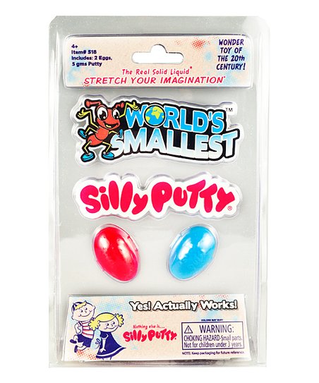 Worlds Smallest Toy Silly Putty - Denny's